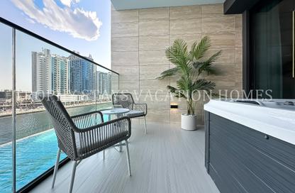 Apartment - Studio - 1 Bathroom for rent in Trillionaire Residences - Business Bay - Dubai