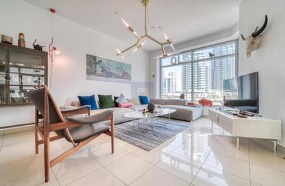 Apartment - 1 Bedroom - 2 Bathrooms for rent in Fairfield Tower - Park Island - Dubai Marina - Dubai