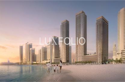 Apartment - 1 - 1 for sale in Bayview Tower 2 - Bayview - Emaar Beachfront - Dubai Harbour - Dubai