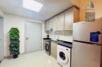 Apartment - Studio - 1 for rent in Corniche Tower - Ajman Corniche Road - Ajman