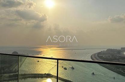 Apartment - 3 - 3 for rent in Beach Vista Tower 1 - Beach Vista - Emaar Beachfront - Dubai Harbour - Dubai