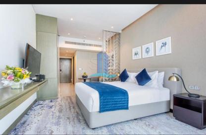 Apartment - Studio - 1 Bathroom for rent in Damac Maison Prive B - Damac Maison Prive - Business Bay - Dubai