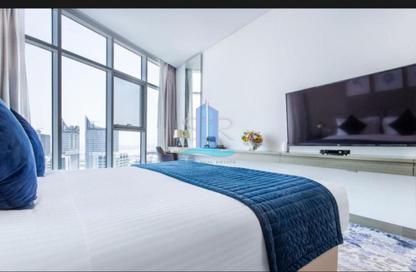 Apartment - Studio - 1 Bathroom for rent in Damac Maison Prive B - Damac Maison Prive - Business Bay - Dubai