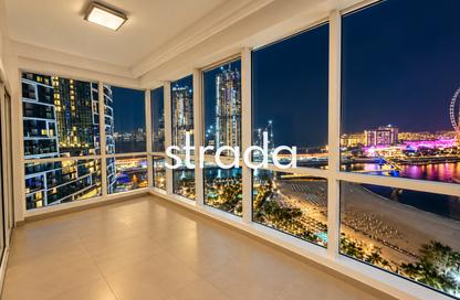Apartment - 2 - 4 for rent in Al Bateen Residences - Jumeirah Beach Residence - Dubai