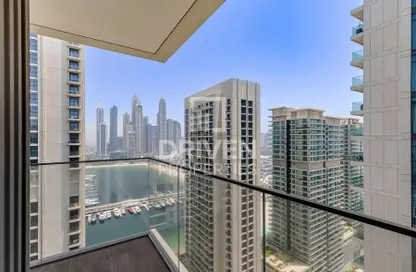 Apartment - 1 Bedroom - 1 Bathroom for rent in Beach Isle Tower 1 - Beach Isle - EMAAR Beachfront - Dubai Harbour - Dubai