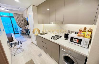 Apartment - Studio - 1 for rent in Farhad Azizi Residence - Dubai Healthcare City 2 - Al Jaddaf - Dubai