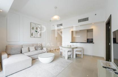Apartment - 1 Bedroom - 2 Bathrooms for rent in Silverene Tower B - Silverene - Dubai Marina - Dubai