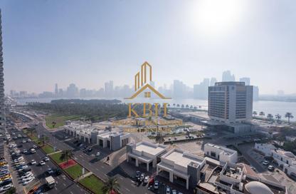 Office Space - Studio - 2 Bathrooms for rent in Al Majaz 3 - Al Majaz - Sharjah