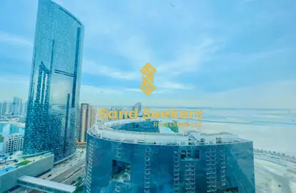 Apartment - 2 Bedrooms - 3 Bathrooms for rent in The Gate Tower 1 - Shams Abu Dhabi - Al Reem Island - Abu Dhabi