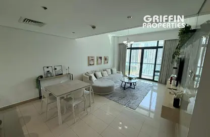 Apartment - 1 Bedroom - 2 Bathrooms for rent in Lakeside Residence - JLT Cluster A - Jumeirah Lake Towers - Dubai