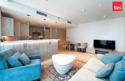 Apartment - 1 - 1 for rent in Seven Palm - Palm Jumeirah - Dubai