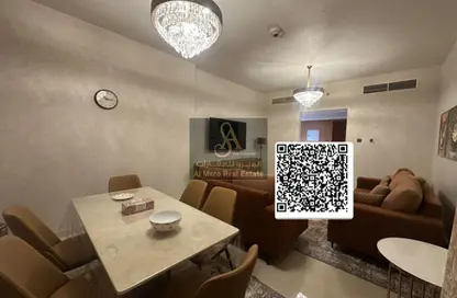 شقة - غرفة نوم - 2 حمامات للبيع في أورينت تاور 2 - أورينت تاور - البستان - عجمان