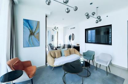 Apartment - 3 Bedrooms - 5 Bathrooms for rent in Burj Vista 1 - Burj Vista - Downtown Dubai - Dubai