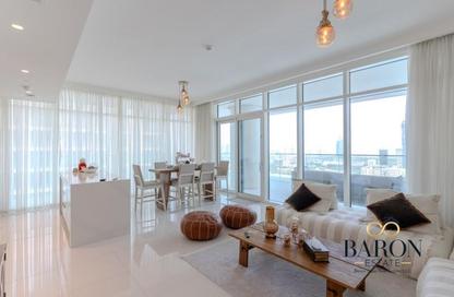 Apartment - 3 Bedrooms - 3 Bathrooms for rent in Sunrise Bay Tower 2 - Sunrise Bay - EMAAR Beachfront - Dubai Harbour - Dubai