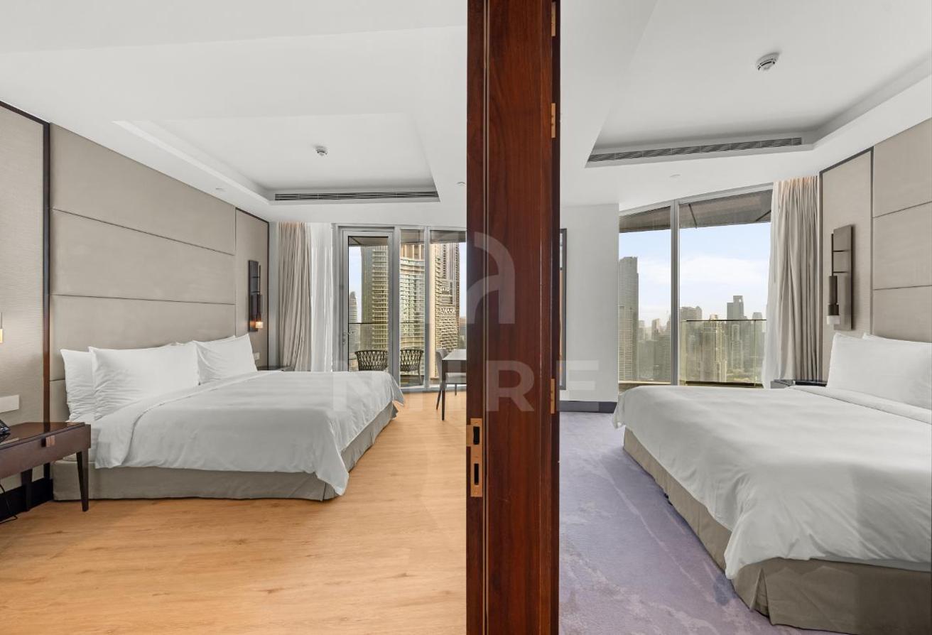 Furnished 5BR+Maids | Burj Khalifa View-High Floor photo 14