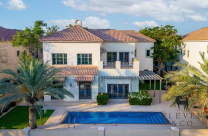 Villa - 5 - 6 for rent in Flame Tree Ridge - Jumeirah Golf Estates - Dubai