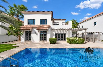 Villa - 5 - 6 for rent in Flame Tree Ridge - Jumeirah Golf Estates - Dubai