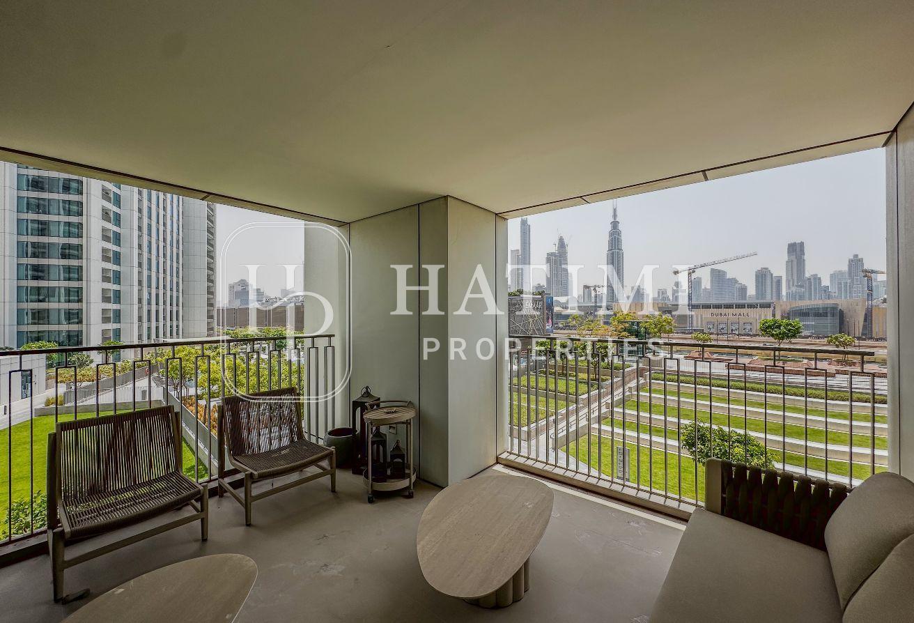 Luxury Furnished | Burj Khalifa & Community View photo 13