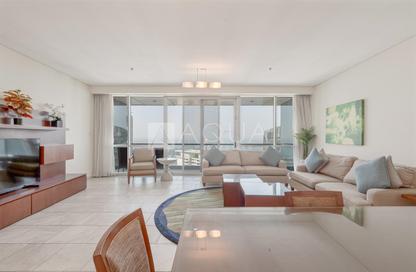 Apartment - 4 Bedrooms - 5 Bathrooms for rent in Al Fattan Marine Tower - Al Fattan Marine Towers - Jumeirah Beach Residence - Dubai