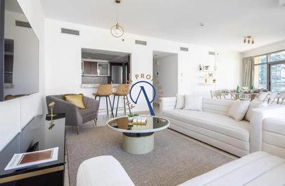 Apartment - 2 - 3 for rent in Bonaire Tower - Park Island - Dubai Marina - Dubai
