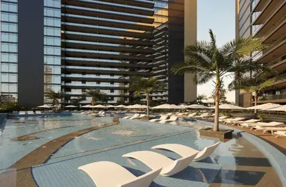 Apartment - 1 Bedroom - 2 Bathrooms for sale in Butterfly Towers - Arjan - Dubai