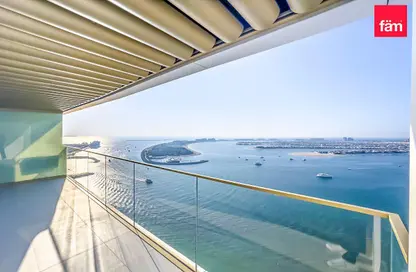 Apartment - 3 Bedrooms - 4 Bathrooms for rent in Grand Bleu Tower 1 - EMAAR Beachfront - Dubai Harbour - Dubai