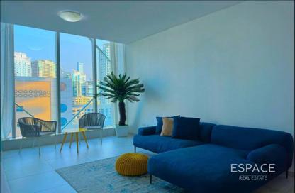 Apartment - 1 Bedroom - 2 Bathrooms for rent in Panoramic Tower - Dubai Marina - Dubai
