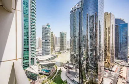 Apartment - 1 Bedroom - 2 Bathrooms for rent in Bonnington Tower - JLT Cluster J - Jumeirah Lake Towers - Dubai