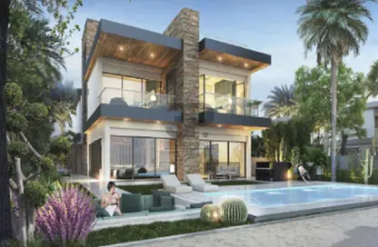 Villa - 6 Bedrooms - 6 Bathrooms for sale in Costa Brava 2 - Costa Brava at DAMAC Lagoons - Damac Lagoons - Dubai