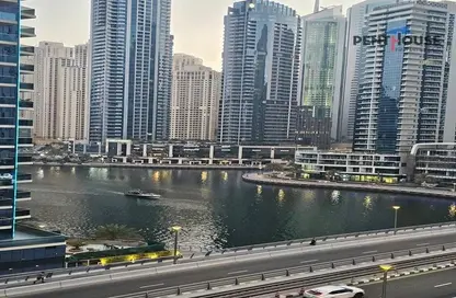 Apartment - 1 Bedroom - 1 Bathroom for rent in Marina View Tower B - Marina View - Dubai Marina - Dubai