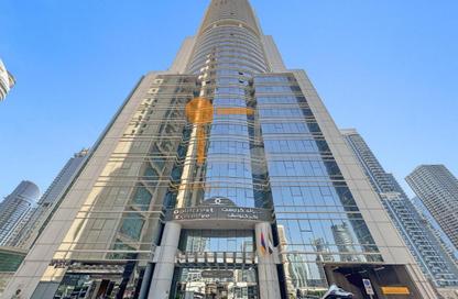 Apartment - Studio - 1 Bathroom for rent in Goldcrest Executive - JLT Cluster C - Jumeirah Lake Towers - Dubai