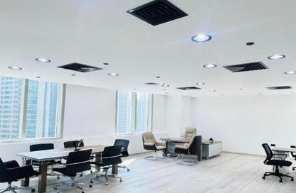 Office Space - Studio - 1 Bathroom for rent in The Prism - Business Bay - Dubai