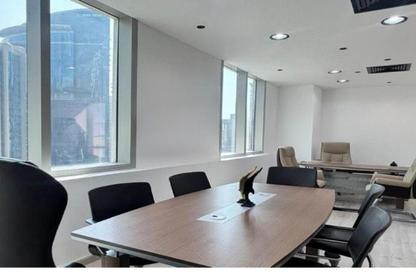 Office Space - Studio - 1 Bathroom for rent in The Prism - Business Bay - Dubai