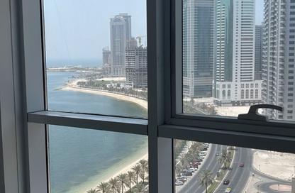 Apartment - 1 Bedroom - 2 Bathrooms for rent in Al Khan Corniche - Al Khan - Sharjah