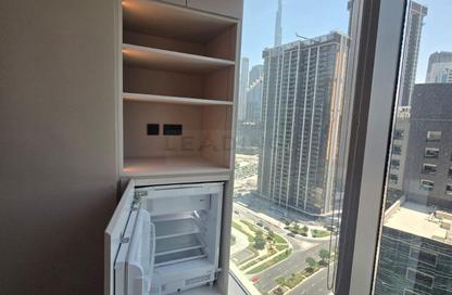 Office Space - Studio - 1 Bathroom for rent in The Prism - Business Bay - Dubai