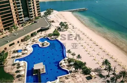 شقة - غرفة نوم - 2 حمامات للايجار في تنزانيت - تيارا - نخلة جميرا - دبي شقة - غرفة نوم - 2 حمامات للايجار في تنزانيت - تيارا - نخلة جميرا - دبي