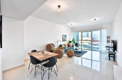 Apartment - 1 Bedroom - 2 Bathrooms for rent in Marina Blue Tower - Marina Square - Al Reem Island - Abu Dhabi