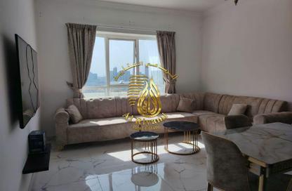 Apartment - 1 Bedroom - 2 Bathrooms for rent in Al Rashidiya Towers - Al Rashidiya - Ajman Downtown - Ajman