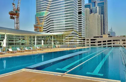 شقة - 2 غرف نوم - 3 حمامات للايجار في برج بارك - شارع الشيخ زايد - دبي