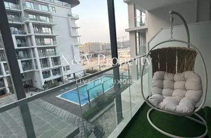 شقة - غرفة نوم - 2 حمامات للايجار في الواحة 1 - مساكن الواحه - مدينة مصدر - أبوظبي