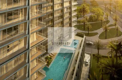 Apartment - 2 Bedrooms - 3 Bathrooms for sale in Binghatti Starlight - Al Jaddaf - Dubai