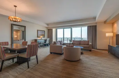 Hotel  and  Hotel Apartment - 2 Bedrooms - 2 Bathrooms for rent in Swissotel Living Al Ghurair - Al Muraqqabat - Deira - Dubai