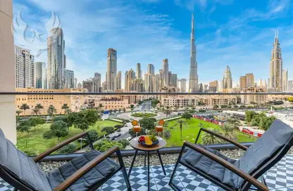 شقة - 2 غرف نوم - 3 حمامات للايجار في البرج الجنوبي 4 - الجناح الجنوبي - وسط مدينة دبي - دبي