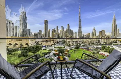 شقة - 2 غرف نوم - 3 حمامات للايجار في البرج الجنوبي 4 - الجناح الجنوبي - وسط مدينة دبي - دبي