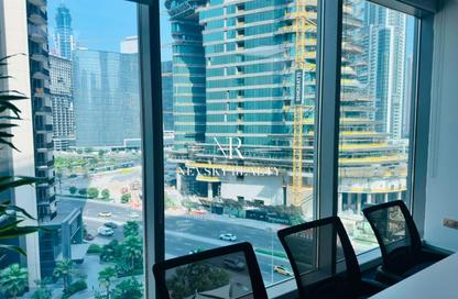 Office Space - Studio - 2 Bathrooms for rent in The Binary Tower - Business Bay - Dubai