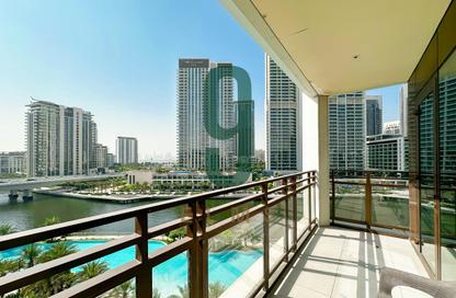 Apartment - 3 - 4 for rent in Sunset at Creek Beach Building 1 - Sunset at Creek Beach - Creek Beach - Dubai Creek Harbour (The Lagoons) - Dubai
