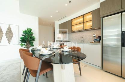 Apartment - 2 - 3 for rent in Grand Bleu Tower 2 - Emaar Beachfront - Dubai Harbour - Dubai