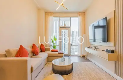 شقة - غرفة نوم - 2 حمامات للايجار في آمنة - مدينة الحبتور - الخليج التجاري - دبي