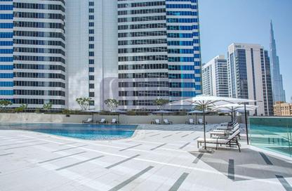 شقة - 1 حمام للايجار في ماركيز سكوير تاور - الخليج التجاري - دبي