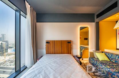 Apartment - Studio - 1 Bathroom for rent in Mama Shelter Residences - Business Bay - Dubai